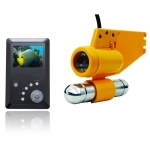Wireless 2.4GHz 420TVL 30FPS Underwater Scuba Camera Video Recorder DVR and 2.5-Inch LCD Wireless Receiver Monitor with Time Stamp